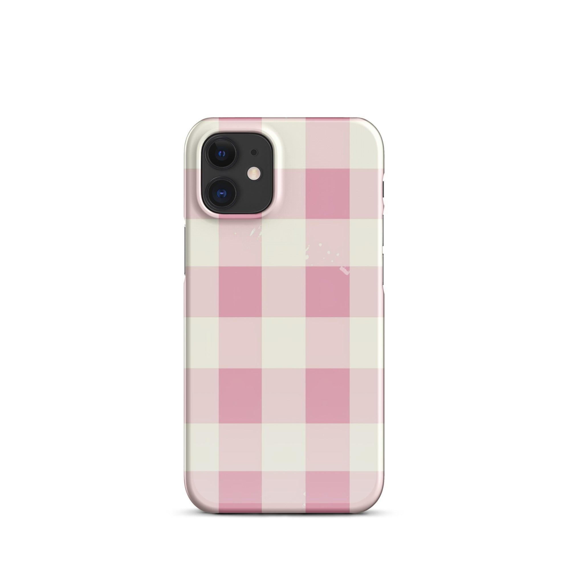 Pink Check Phone case for iPhone-6