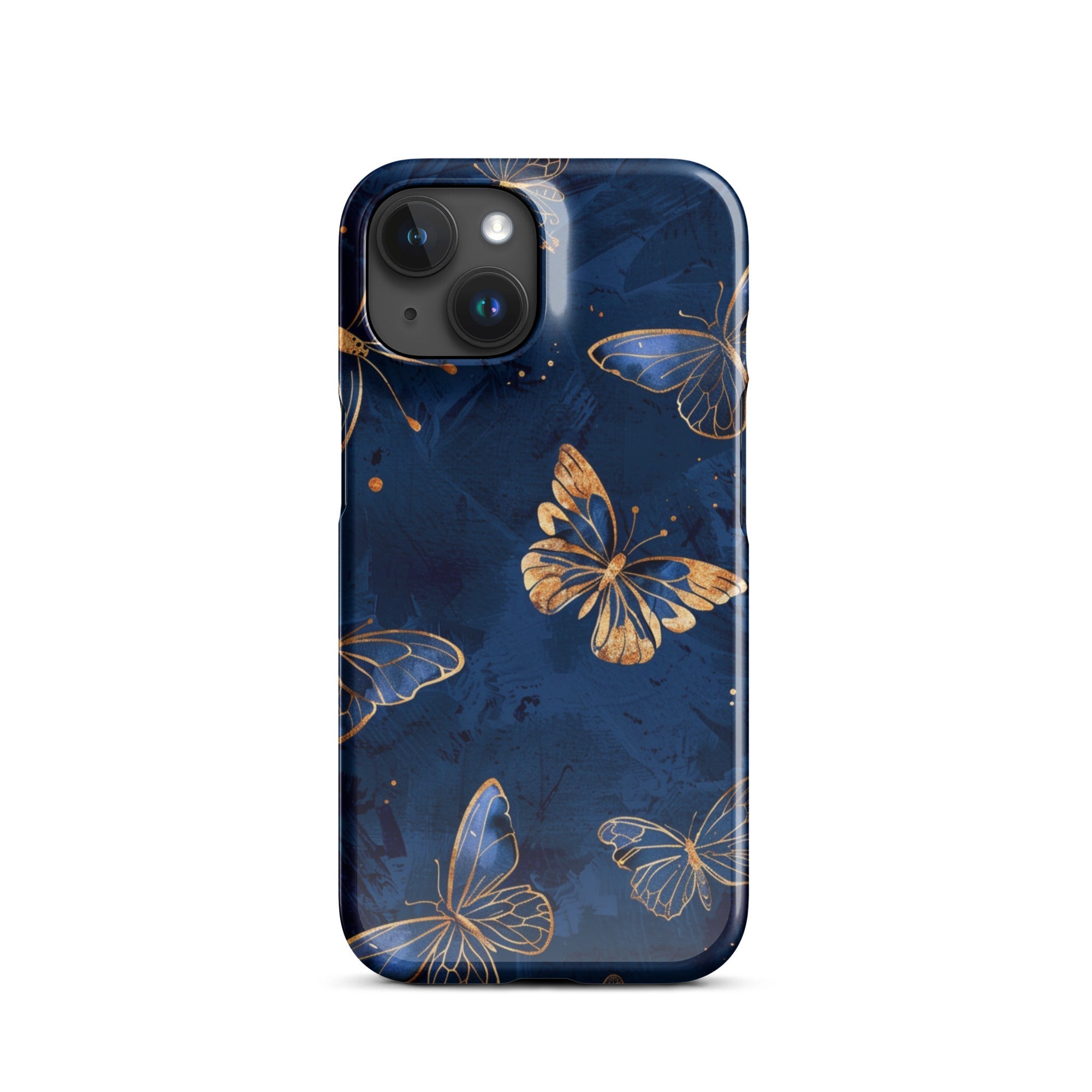 Blue Butterflies Phone case for iPhone-31