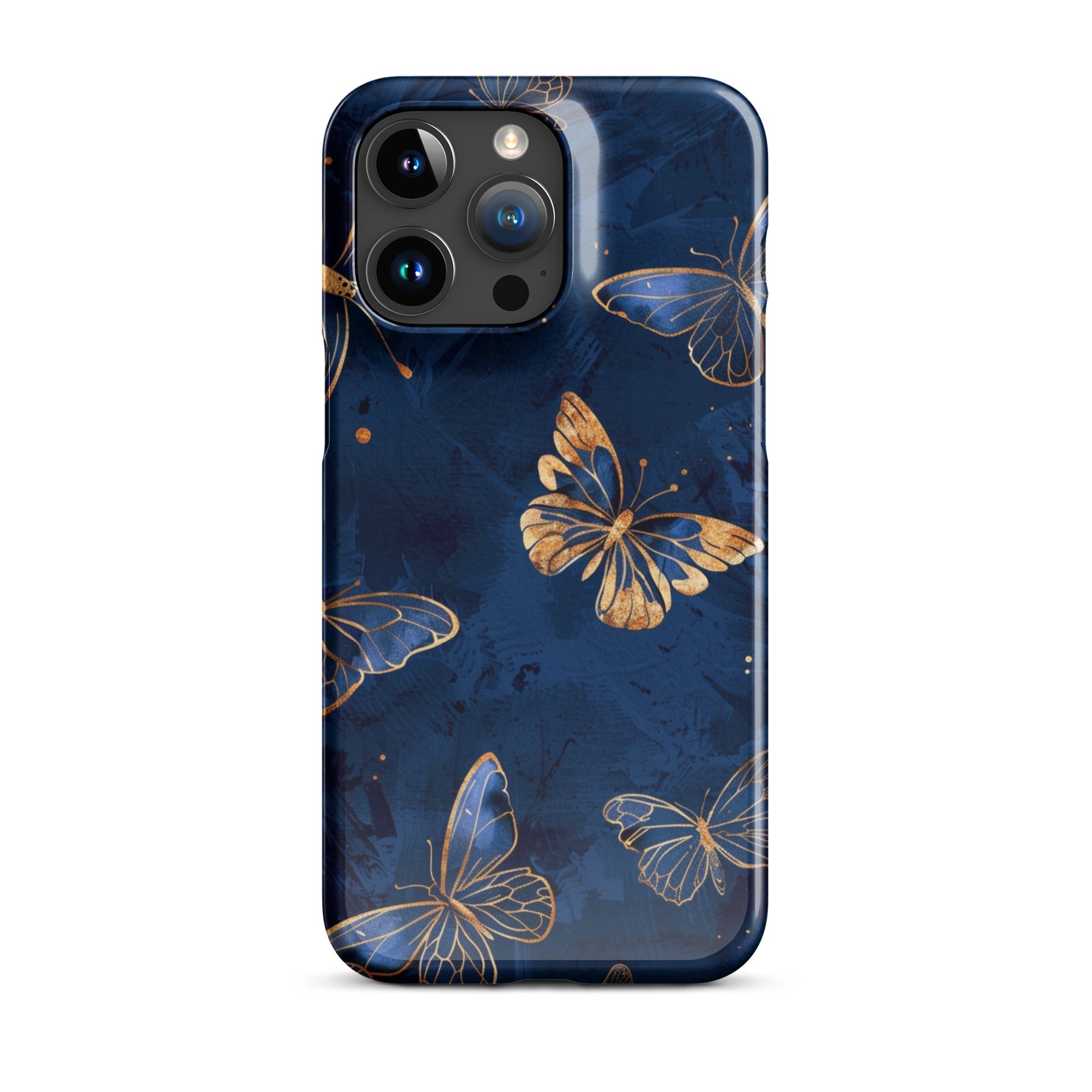 Blue Butterflies Phone case for iPhone-0